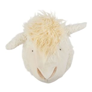 Wand Kopf Alpaka off white XL