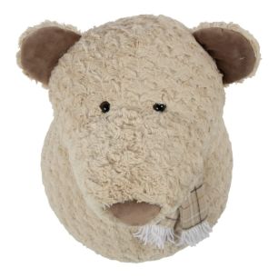 Wandkop Beer beige 33cm