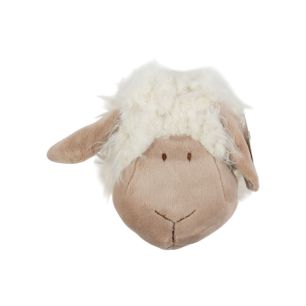 Wand Kopf Schafe off white S
