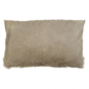 cushion goat beige 30x50cm (capra aegagrus hircus)