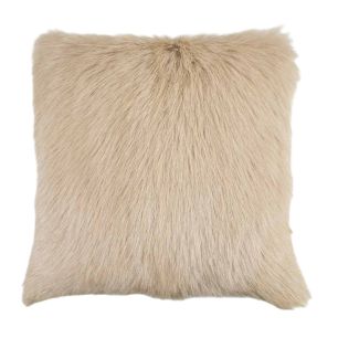 kissen ziege creme 40x40cm *
