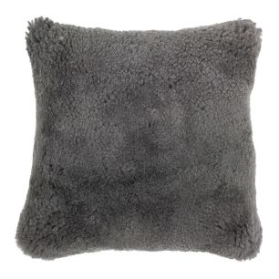 kissen neuseeland schaf grau 40x40cm*