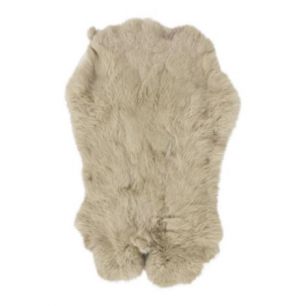fell kaninchen beige 40cm