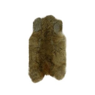 fell kaninchen braun 40cm