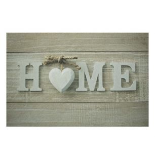 paillasson coeur home 75x50cm