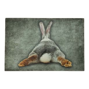deurmat konijn achterpoten 75x50cm
