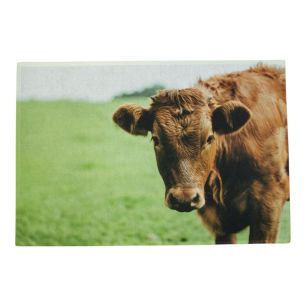 Paillasson Vache dans un pré 75x50cm