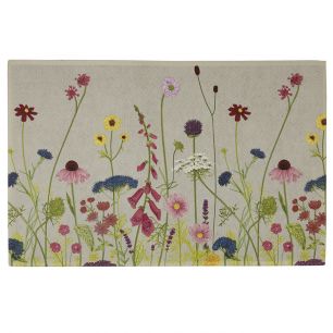 paillasson fleurs sauvages 75x50cm