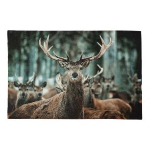 paillasson hiver cerf 75x50cm