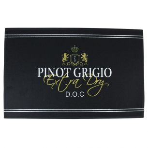 paillasson vin pinot grigio noir 75x50cm