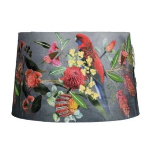 handgefertigt pendel lampenschirm fleury vogel dia 35cm