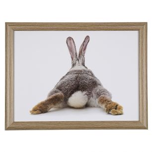 plateau lapin pattes postérieures étirées 43cm