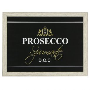 knietablett wine prosecco schwarz 43cm