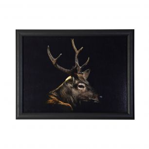 laptray black deer 43cm