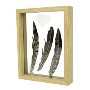 bilderrahmen holz schwebend 27,5x35cm