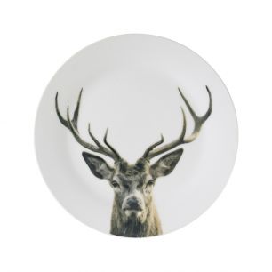 assiette cerf élaphe 27cm