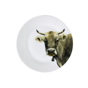 assiette vache suisse 19cm