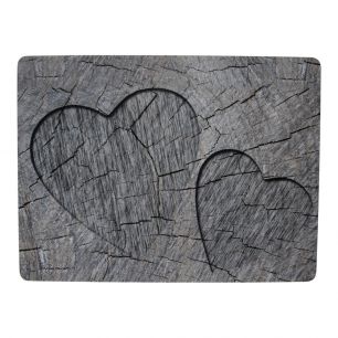 placemat trunk tree grey hearts 30x40cm (4)*