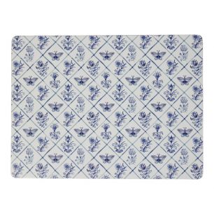 Placemat Delfts blauw 30x40cm (set van 4)