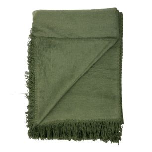 plaid uni groen xl 150x200cm