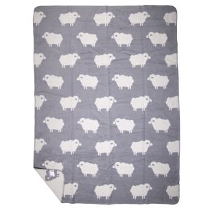 plaid schaap grijs xl 150x200cm