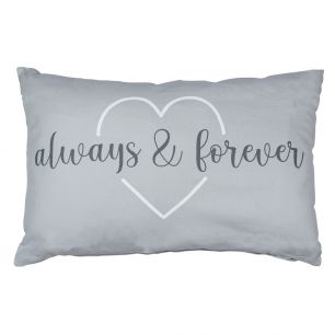 heart cushion always&forever 40x60cm*