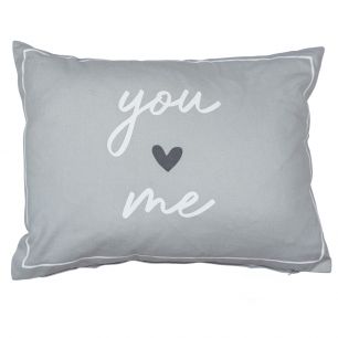 cœur coussin you me 35x45cm*