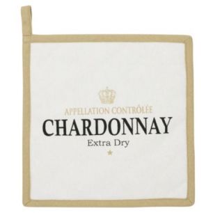potholder wine chardonnay 20x20cm (2)