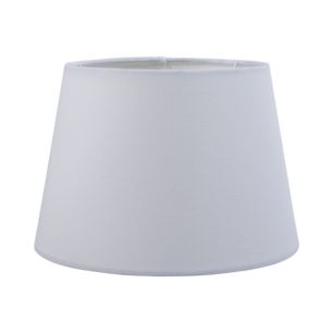 Lampshade in canvaslook fabric off white dia25 h17cm