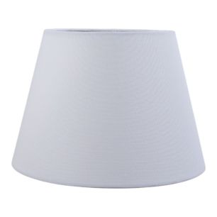 Lampshade in canvaslook fabric off white dia30 h21cm