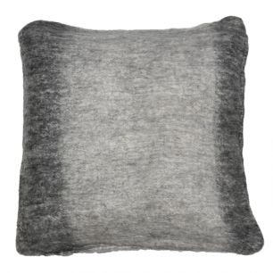 *kissen wolloptik gemischt grau 45x45cm*