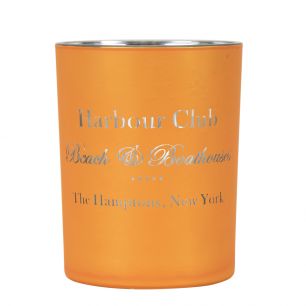 wind light glass harbour club orange medium 12cm*