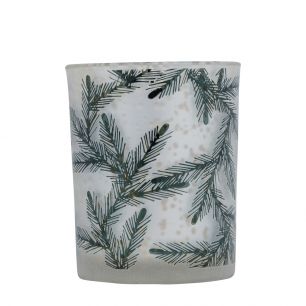 wind light glass autumn pine branche medium 12cm