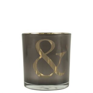 windlicht & taupe small 8cm