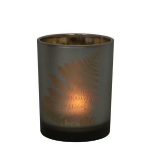 wind light glass farn gold large 12cm*