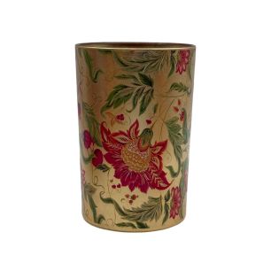 Tea Light holder gold foil C 18cm