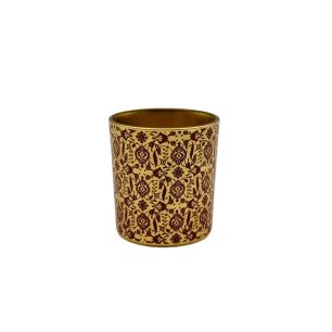 Tea Light holder gold foil F 8cm