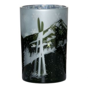 Tea Light holder skies green large 18cm