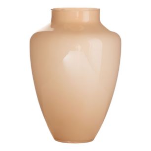 Vase Olaf Solid Beige h37 d24 Top 13,5 cm
