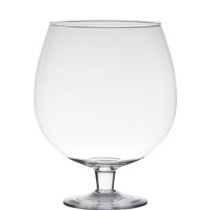 Brandy Vase mit Fuß h38 d24 mid.d31,5 