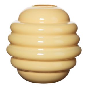 Buzz Vase yellow h21 d20cm