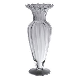 Noble Vase mit Fuß h32 d12,5 