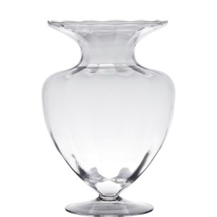 Noble Vase mit Fuß h33 d23,5 