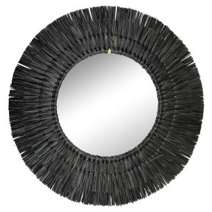 seagrass mirror black 60cm